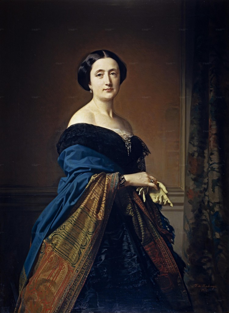 Portrait de Saturnina Canaleta i Girona, 1856.