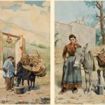 Hyacinthe Alchimowicz, paysans des environs de Perpignan, vers 1880.