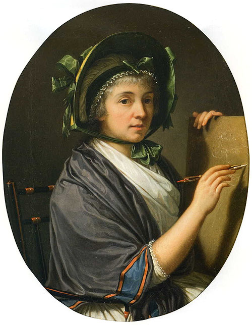 Portrait de la comtesse d'Albany par F.X. Fabre.