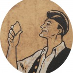 publicité sur boite de biscuits du Tech, début XXe s.