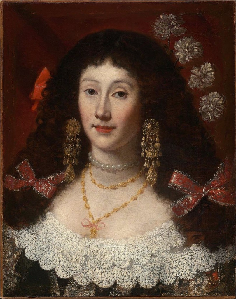 Portrait de Dame, Juan Carreno Miranda, Musée de Boston.