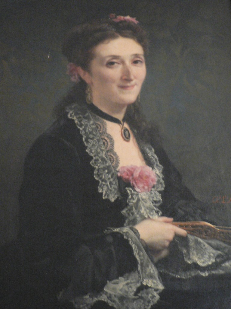 Charles Muller (1815-1892), Portrait de la comtesse de Lazerme.