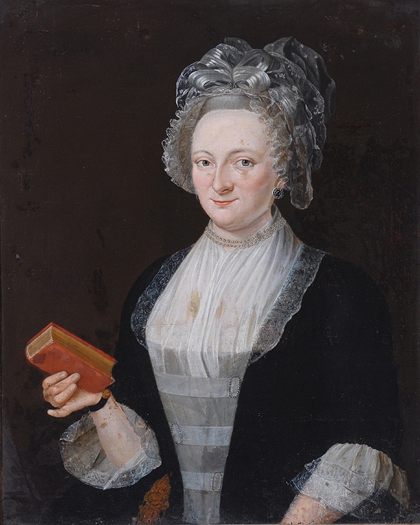 Portrait de femme, 1749, Bowes museum.