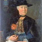 Portrait à mi-corps d'Anna Maria Holzmann, Musee national Suisse.