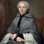 Jacques André Joseph Aved, portrait de dame en gris, Musée de Nantes.