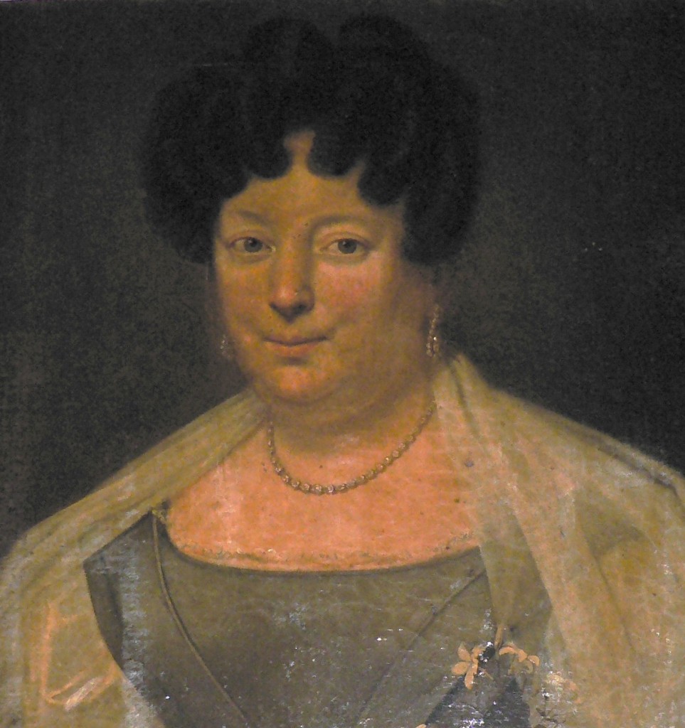 Portrait de Victoire de Selva de Savalette, Perpignan, vers 1830. Portrait de Victoire de Selva de Savalette, Perpignan, vers 1830.
