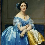 La princesse de Broglie par Ingres, 1851-1853.