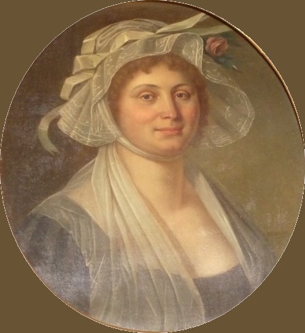 Portrait de femme, Perpignan, P.Maurin, vers 1800-1810