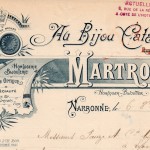 Martrou, horloger-bijoutier à Narbonne, Au bijou catalan.