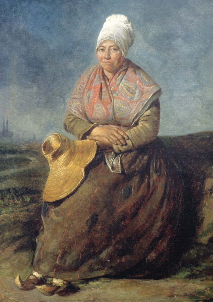 Portrait de paysanne languedocienne, Paul Soulié (1807-1862), Musée des Beaux Arts de Carcassonne.