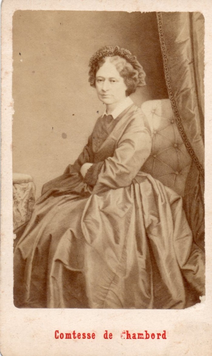 Portrait de la Comtesse de Chambord.