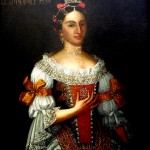 Portrait de karolyi klara, Slovaquie, avant 1750.