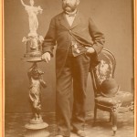 Perpignanais fier de sa récompense, vers 1880, photo Provost.