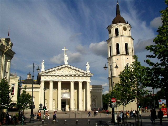 Vilnius, la cathédrale.