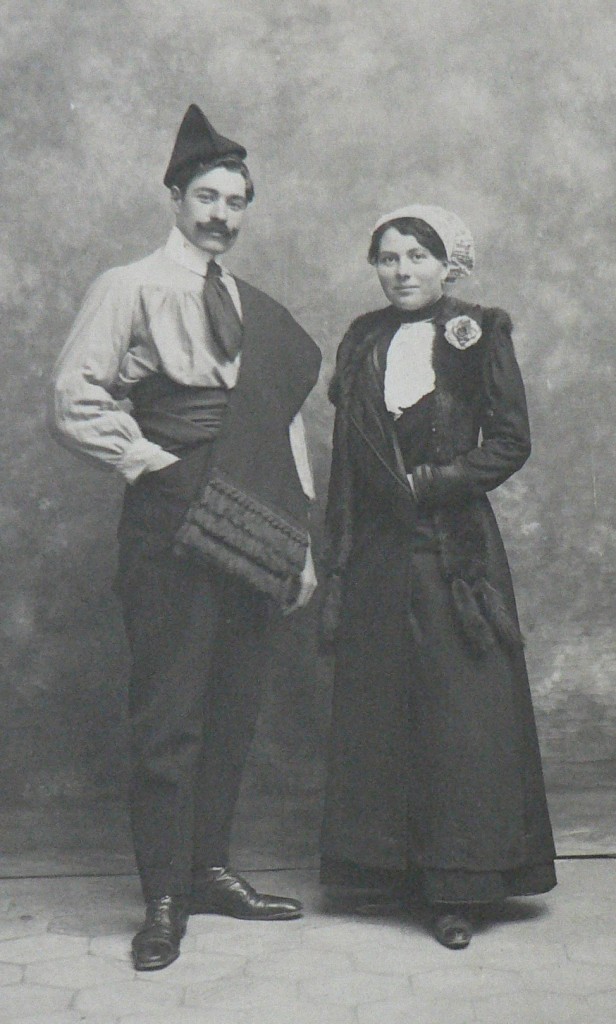 Couple de Roussillonnais, 1912.