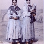 femmes gitanes campées sous les ponts, A.Guiraud vers 1860