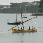 Barque catalane à Douarnenez