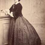 Portrait de femme, après 1862, Montpellier, photo Huguet-Moline.
