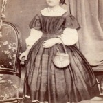 Jeune fille, P.Mateille photographe, Second-Empire.