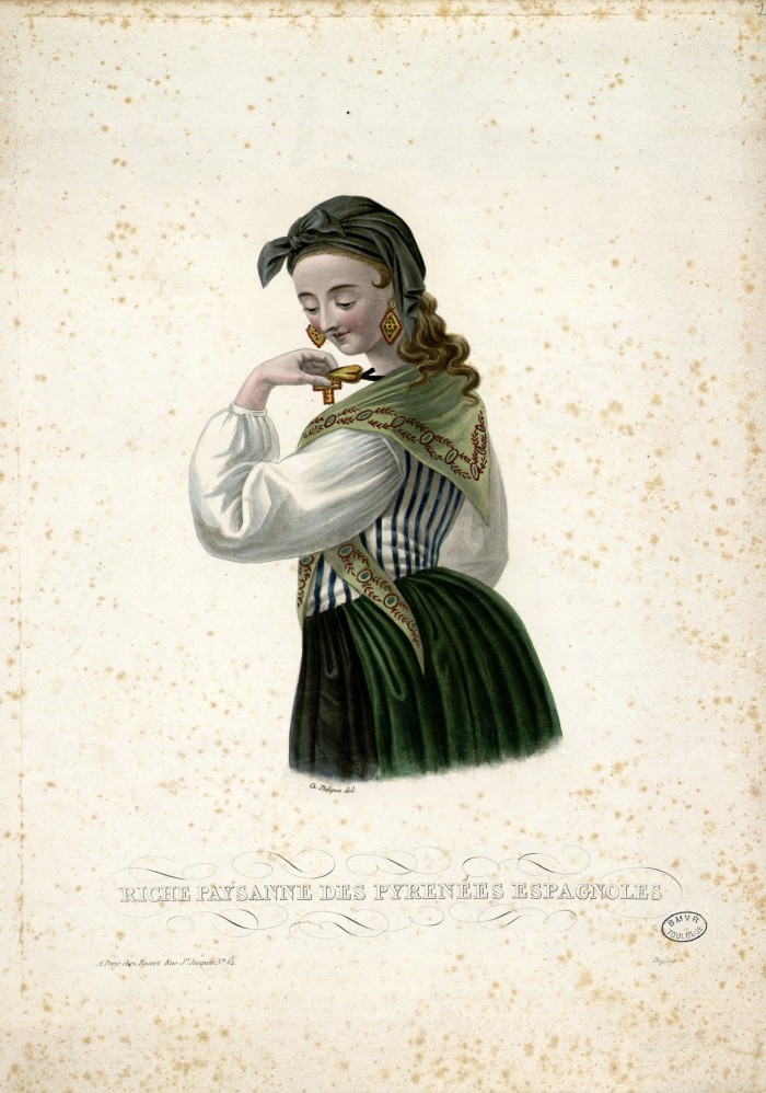 Femme des Pyrénées espagnoles.