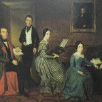Joaquim Espartler, la famille Flaquer, vers 1845. Madrid, musée du Romantisme.