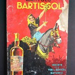 Publicité du bartissol, vin apéritif catalan.