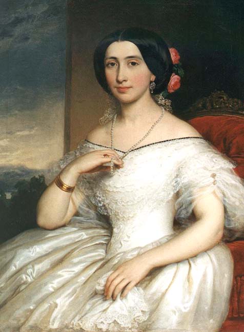 Barabás, portrait de madame János-Matta
