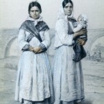 Femmes gitanas campées sous les ponts, par A.Guiraud, collection Ville de Perpignan.