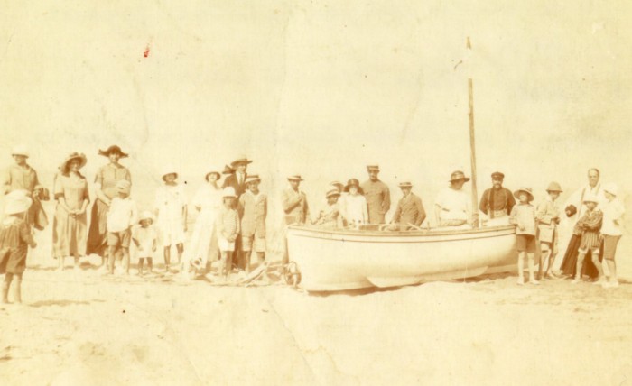 Canet-Plage en 1921.