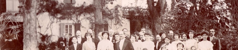 Mariage Lacour d'Hauterive, Ille sur Tet, 1913.