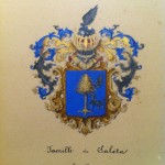 Armorial de la famille de Saleta, Roussillon.