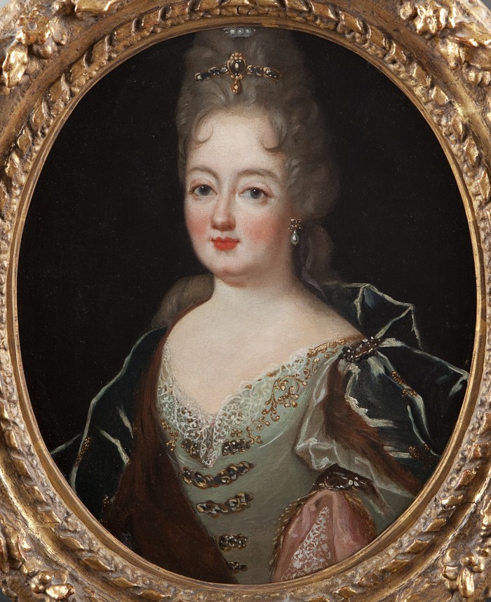 portrait de femme vers 1680-1690, coll. part. 