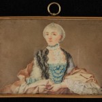 Portrait miniature de Suzanna Libertina Radermacher-Boogaert, 1756.