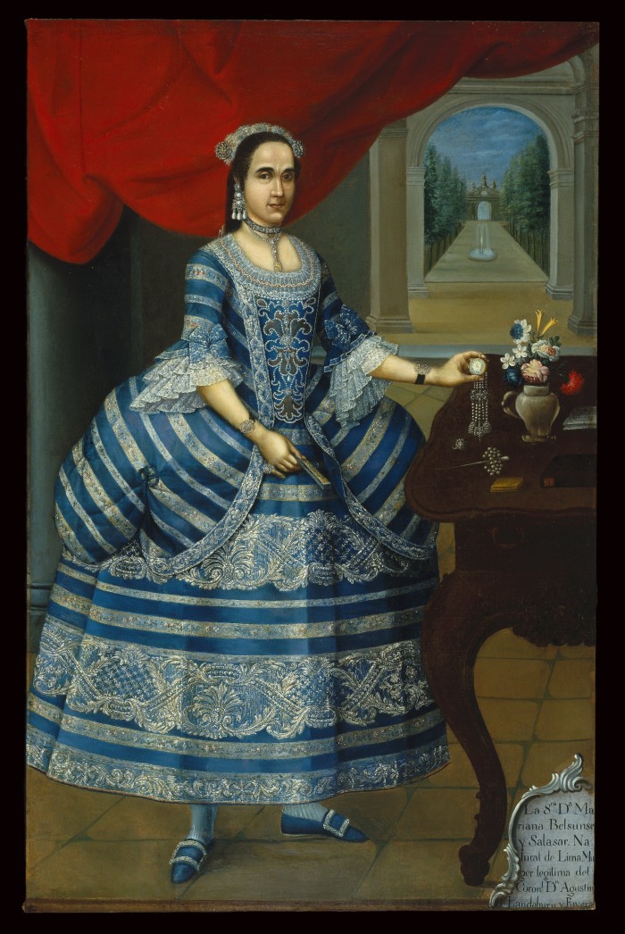 Costume féminin du XVIIIe s. 
