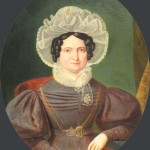 Portrait de femme, époque Restauration.