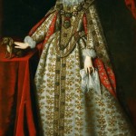 Portrait d’Eleonora Gonzaga en robe de mariée