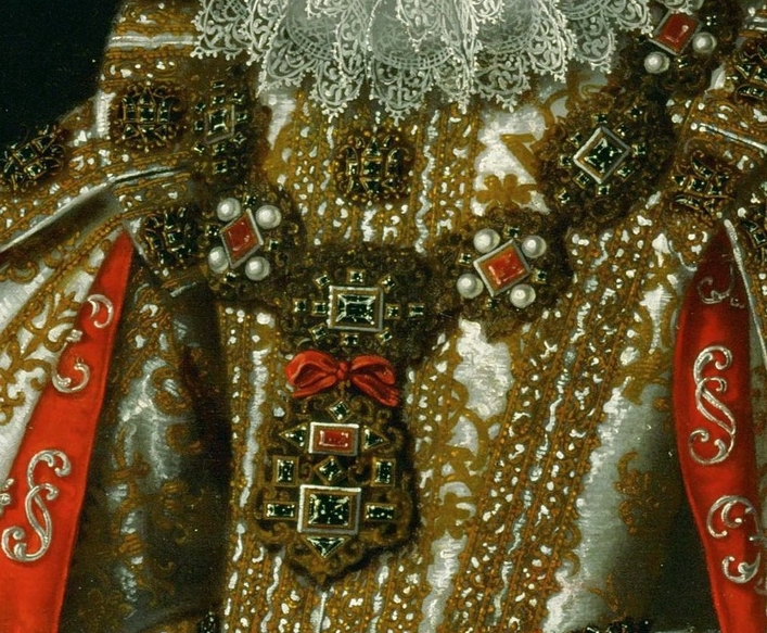 Détail du collier Détail du collier