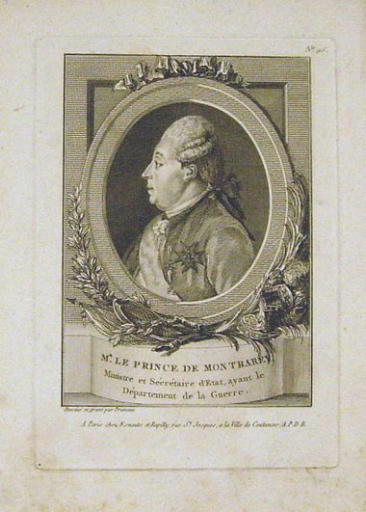 Portrait du Prince de Montbarey