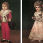 costumes d'enfants de la fin du XVIIIe s.