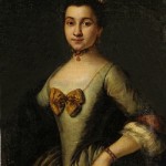 Pietro Longhi, portrait de jeune femme, vers 1740.