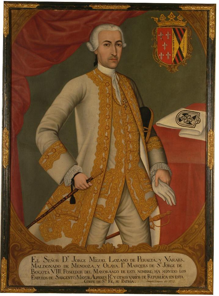 Portrait du marquis de San Jorge.