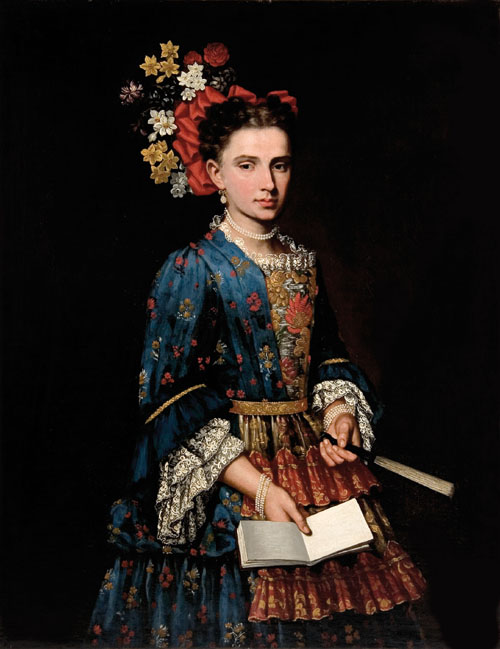 Pitocchetto, portrait de femme.