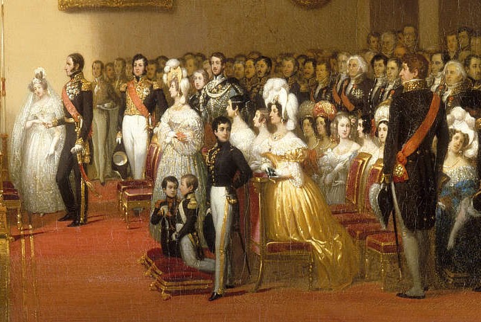 Mariage de Léopold Ier, Roi des Belges, et de Marie-Louise d'Orléans, le 9 aout 1832 