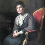 Portrait de madame ARAGON par Louis Delfau, 1897.
