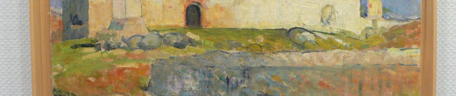 Chapelle de la Plana Sant Marti à Prades, Etienne Terrus, Musée Rigaud, Perpignan.