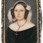 Portrait de femme, France vers 1840