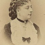 Gabrielle MOISSET chanteuse d'opéra Paris 1868