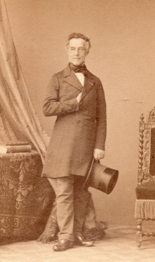 Justin Durand, Banquier à Perpignan, photo Disderi, Paris, 1860.