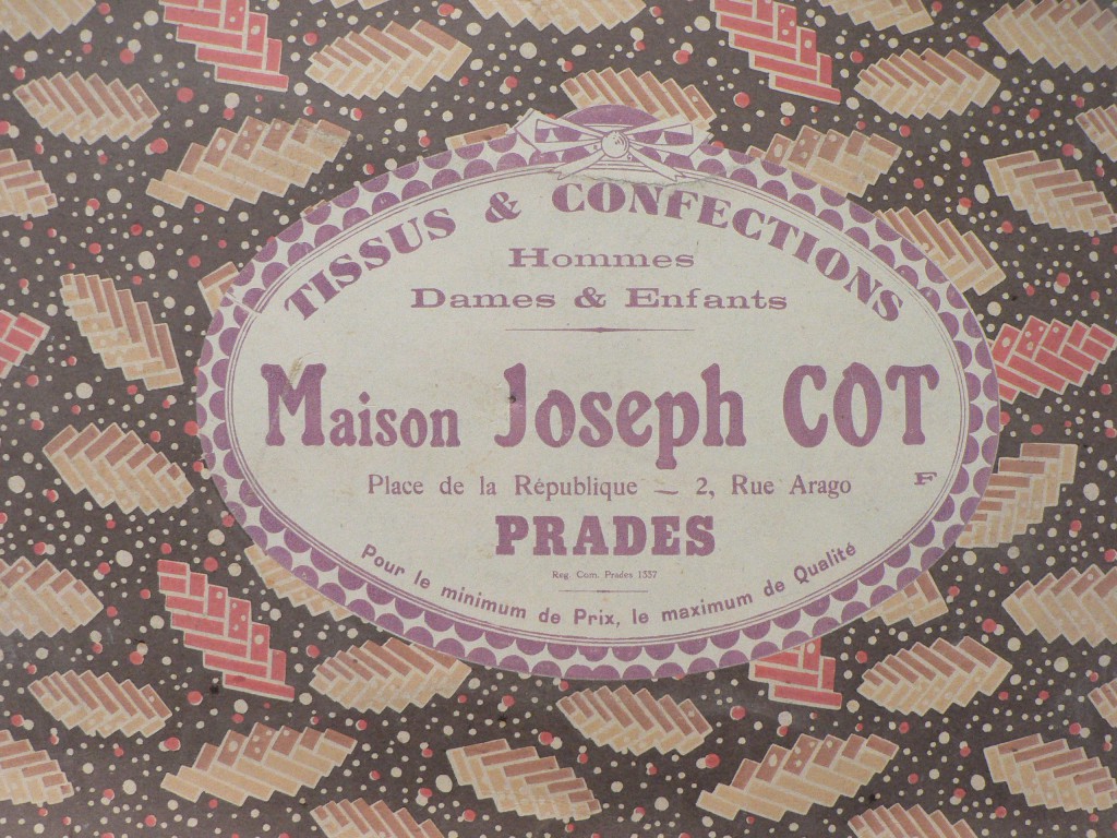 Maison Joseph Cot, tissus et confection à Prades