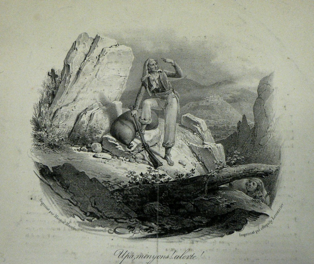 Lithographie de Lemercier, dessin de Antoine Maurin. 